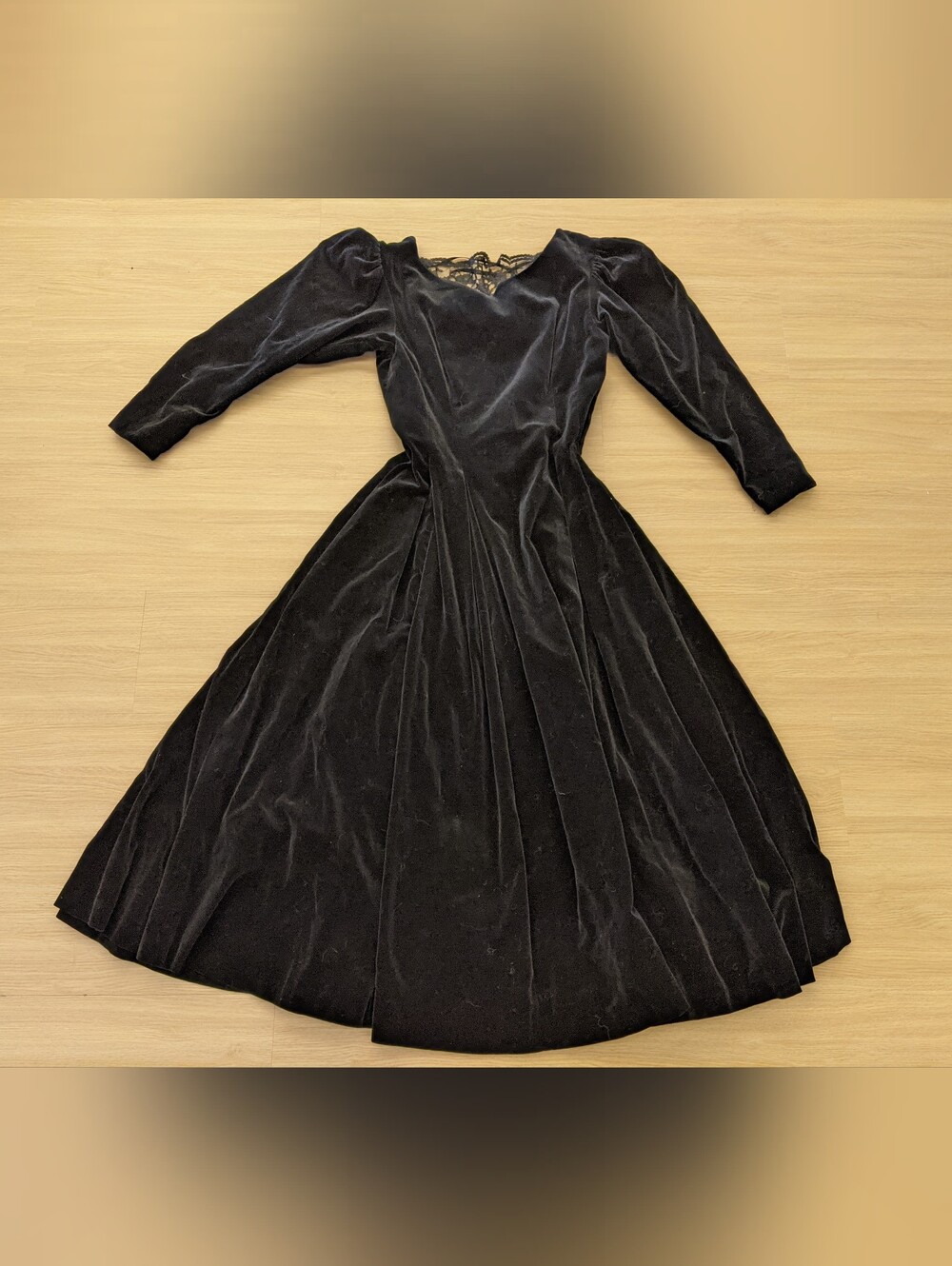 Laura Ashley dress.